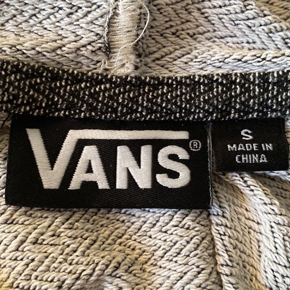 Vans men’s grey and white hoodie - Picture 6 of 6